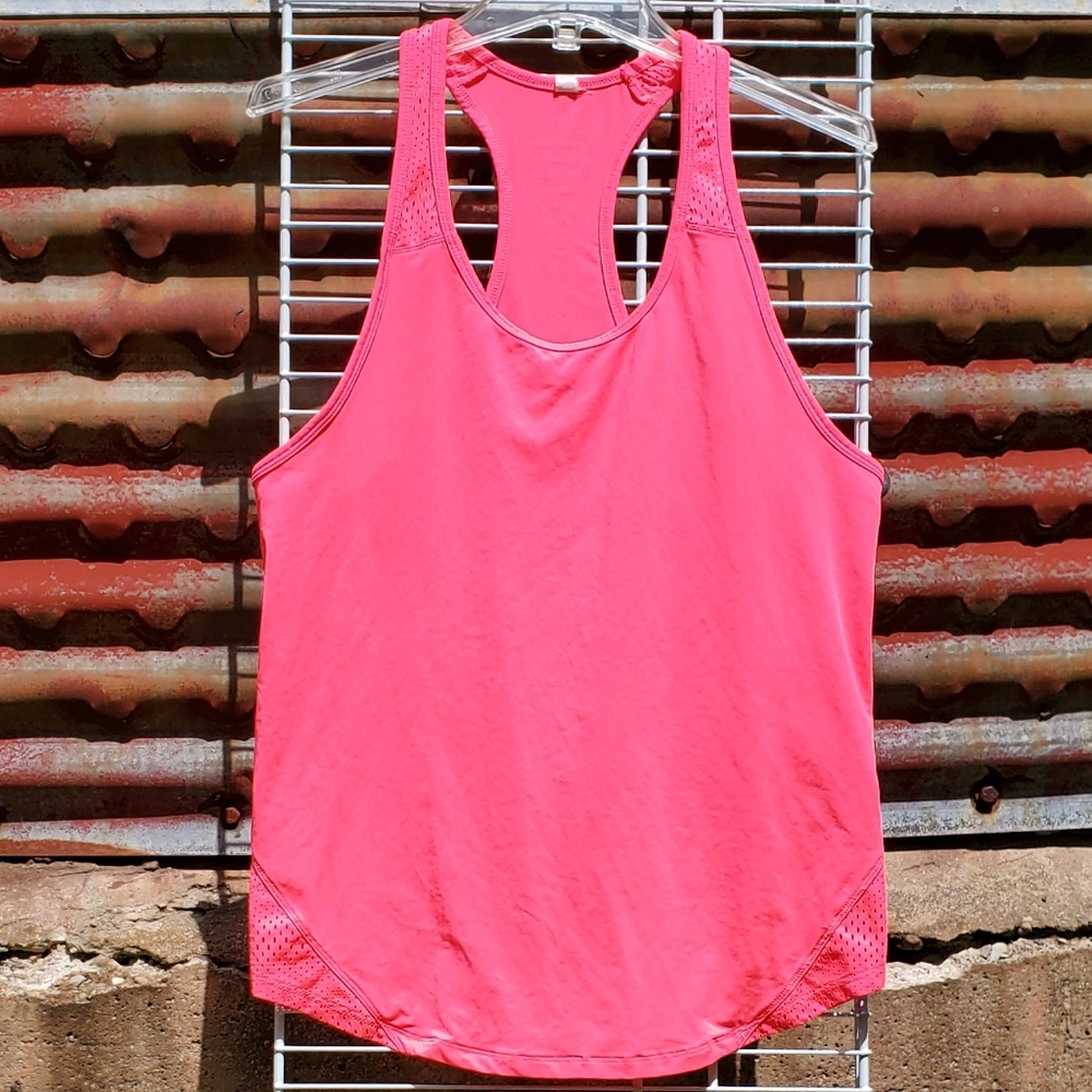 MARIKA Racerback Tank Mesh Shoulder & Sides Medium